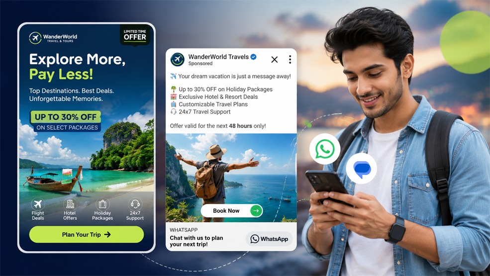 RCS Business Messaging rich interactive experience